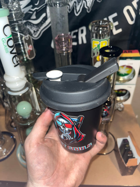 Quiet Souls Coffee Cup Water Pipe