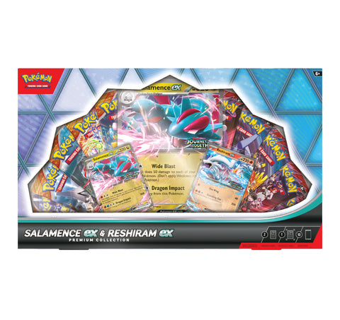 PREORDER Pokémon Salamence ex / Reshiram ex Premium Collection (Hobby Exclusive)