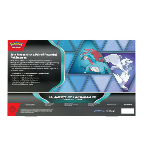 PREORDER Pokémon Salamence ex / Reshiram ex Premium Collection (Hobby Exclusive)