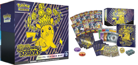Pokémon TCG: Scarlet & Violet - Surging Sparks Elite Trainer Box