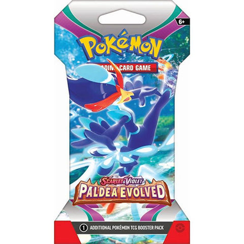 Pokémon TCG: Scarlet & Violet-Paldea Evolved Sleeved Booster Pack (10 Cards)