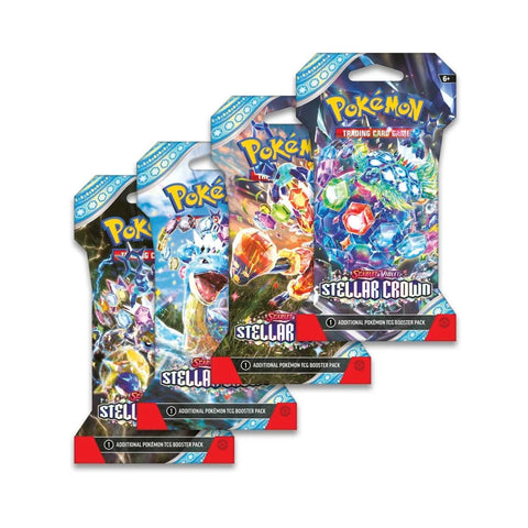 Pokémon TCG: Scarlet & Violet- Stellar Crown Sleeved Booster Pack