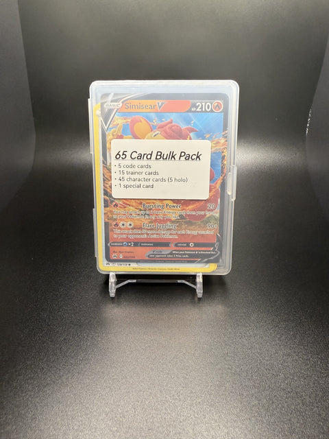 Pokemon 65 Card Variety Bulk Pack